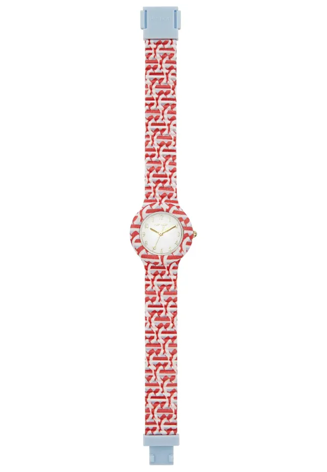 Hip Hop Logomania HWU1152 orologio donna bianco multicolore