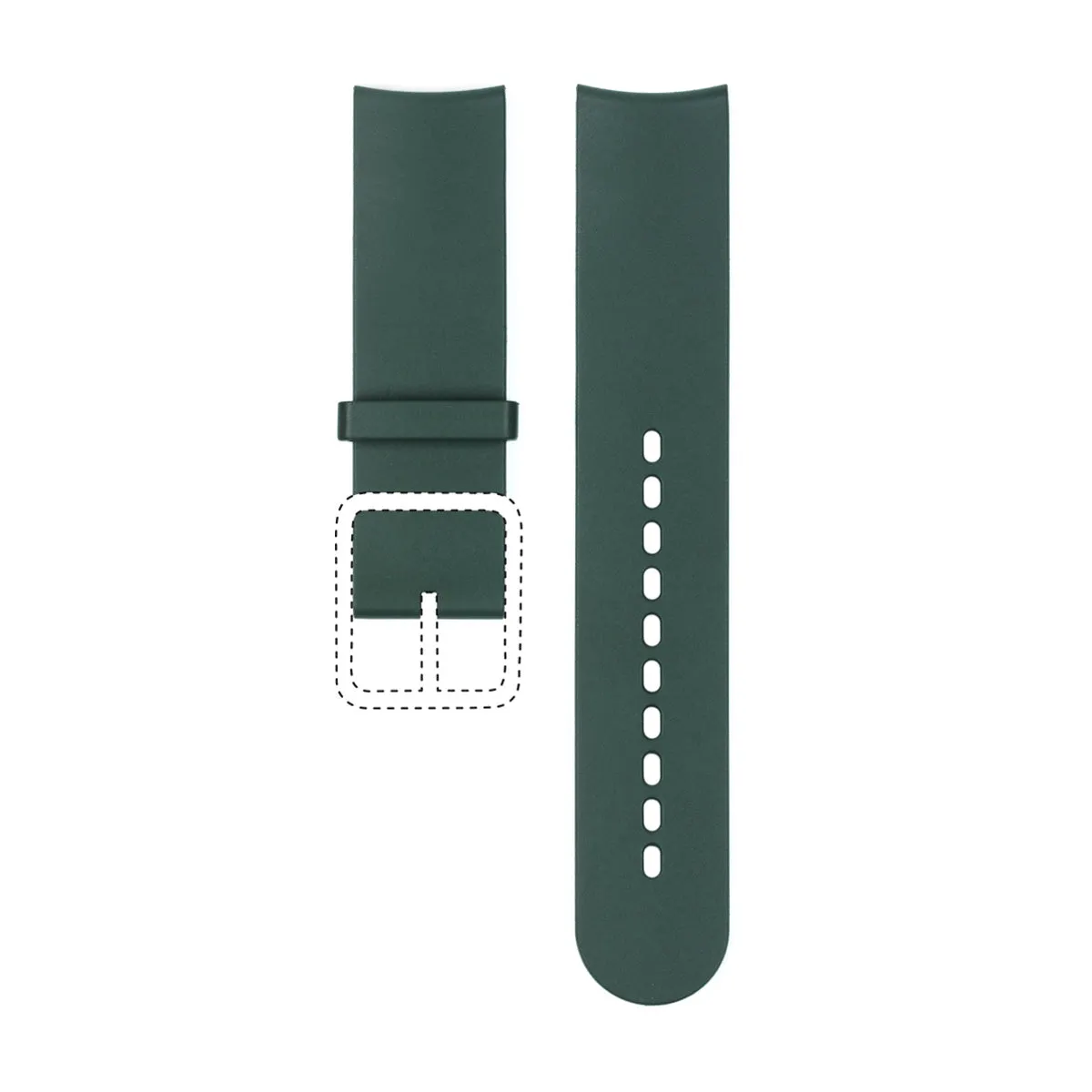 Ressence TYPE 1 e 8 cinturino gomma nero 20 mm
