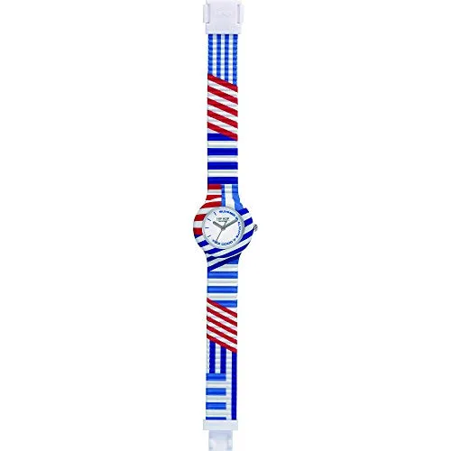 Hip Hop Hero 32 HWU1008 orologio donna silicone bianco stampato