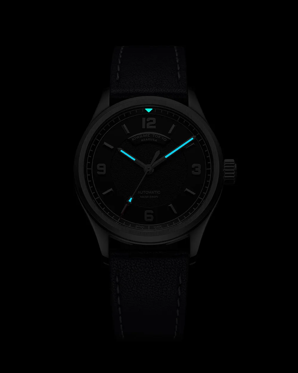 Kiwame Tokyo Iwao Sumi orologio da polso nero
