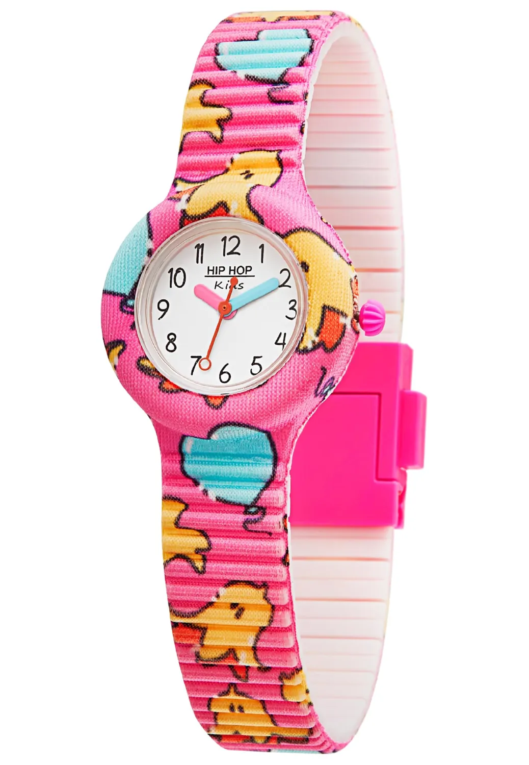 Hip Hop Kids Fun HWU1156 orologio bambina bianco 28 mm