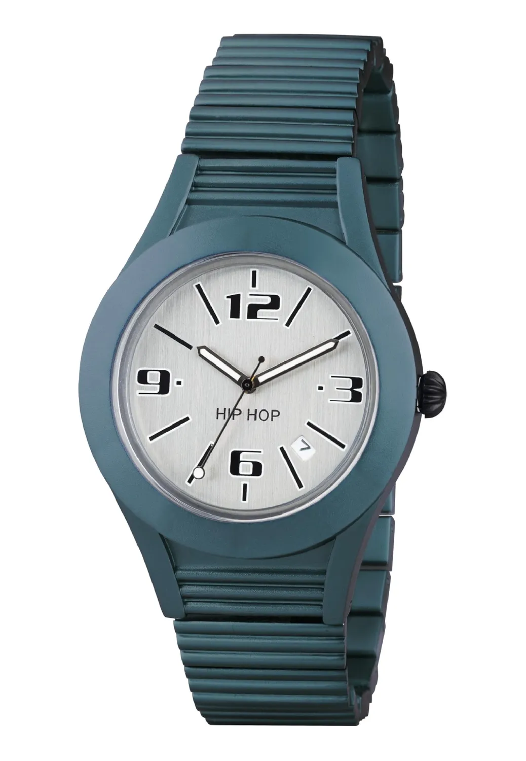 Hip Hop X Man orologio uomo alluminio 42 mm grigio