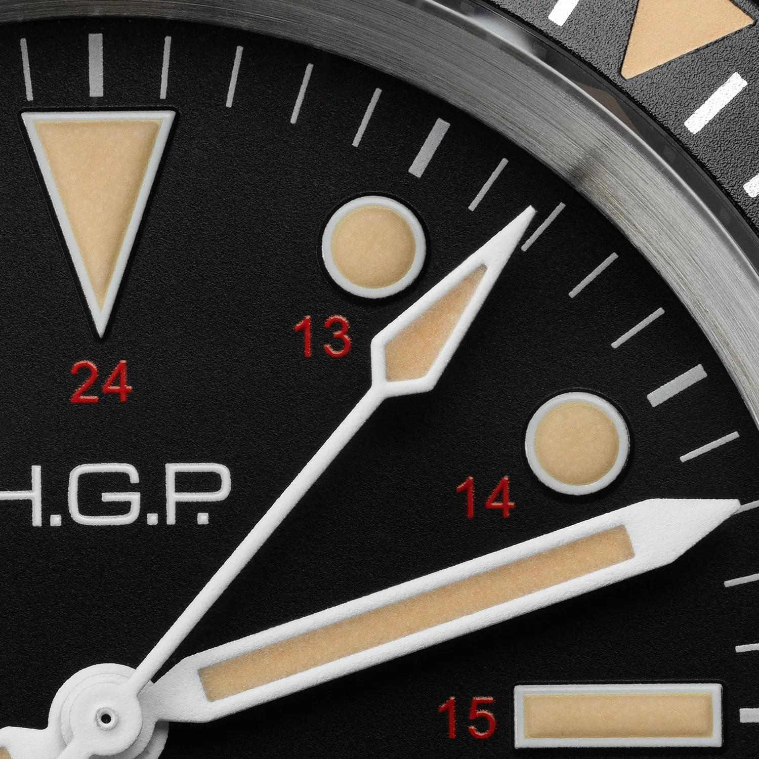 H.G.P. Diver 200M Automatic Commando Orologio Automatico Gomma