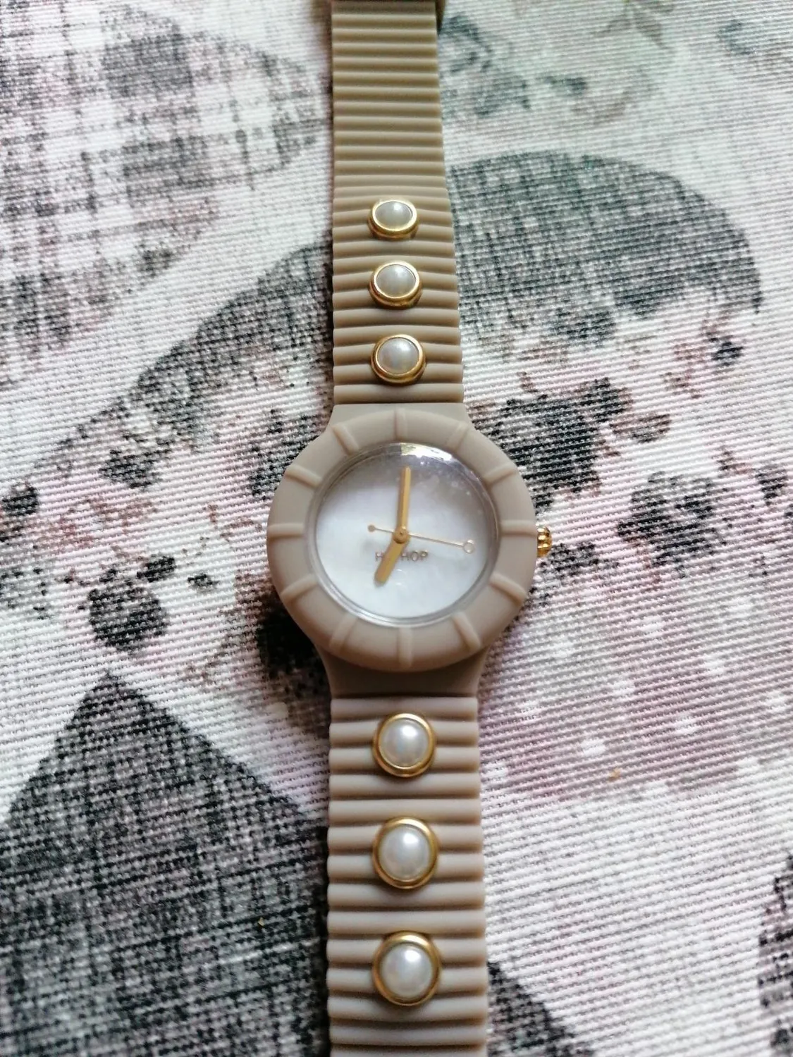 Hip Hop Hero 32 HWU0491 orologio donna silicone grigio perla