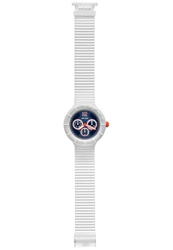 Hip Hop Straps Master orologio uomo multifunzione bianco