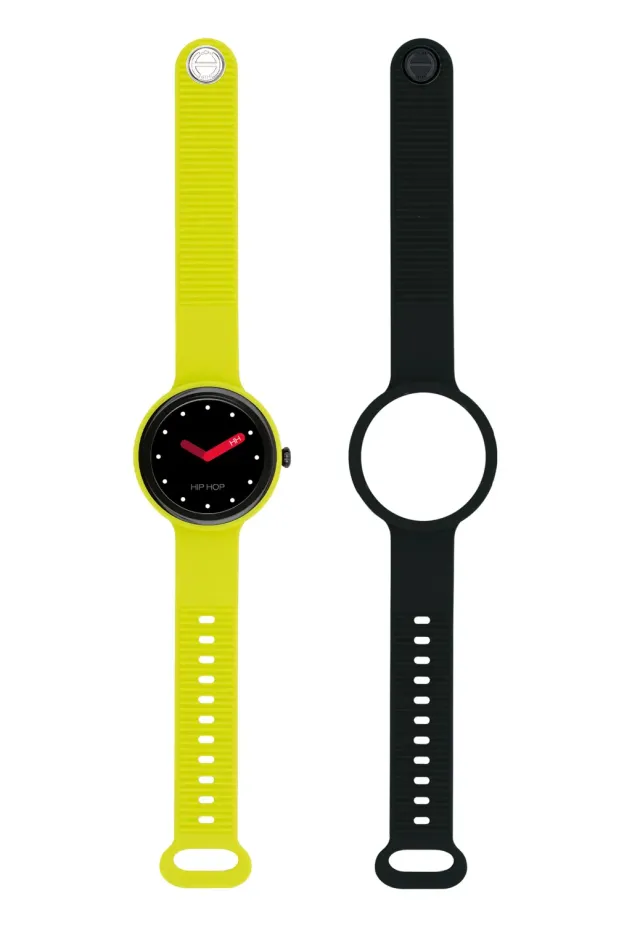 Hip Hop Hero.Next HWU1195 smartwatch giallo silicone