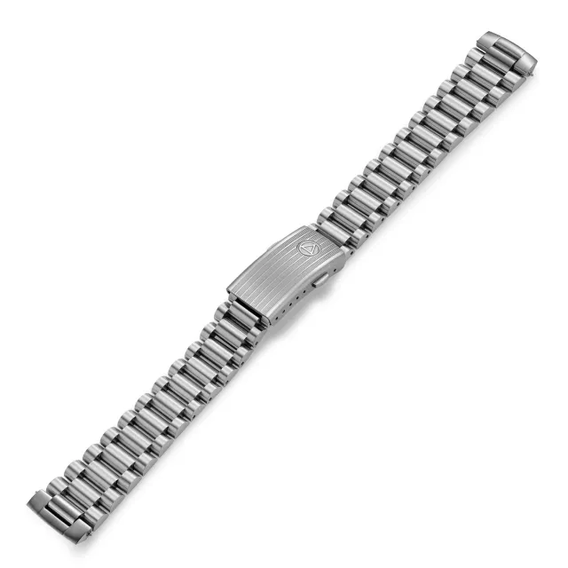 NSA 980 bracciale orologio acciaio 20 mm spazzolato