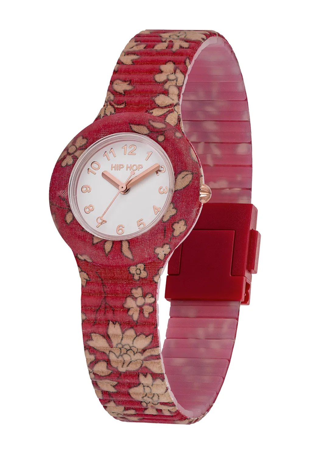 Hip Hop Winter Blossom orologio donna bordeaux Liberty