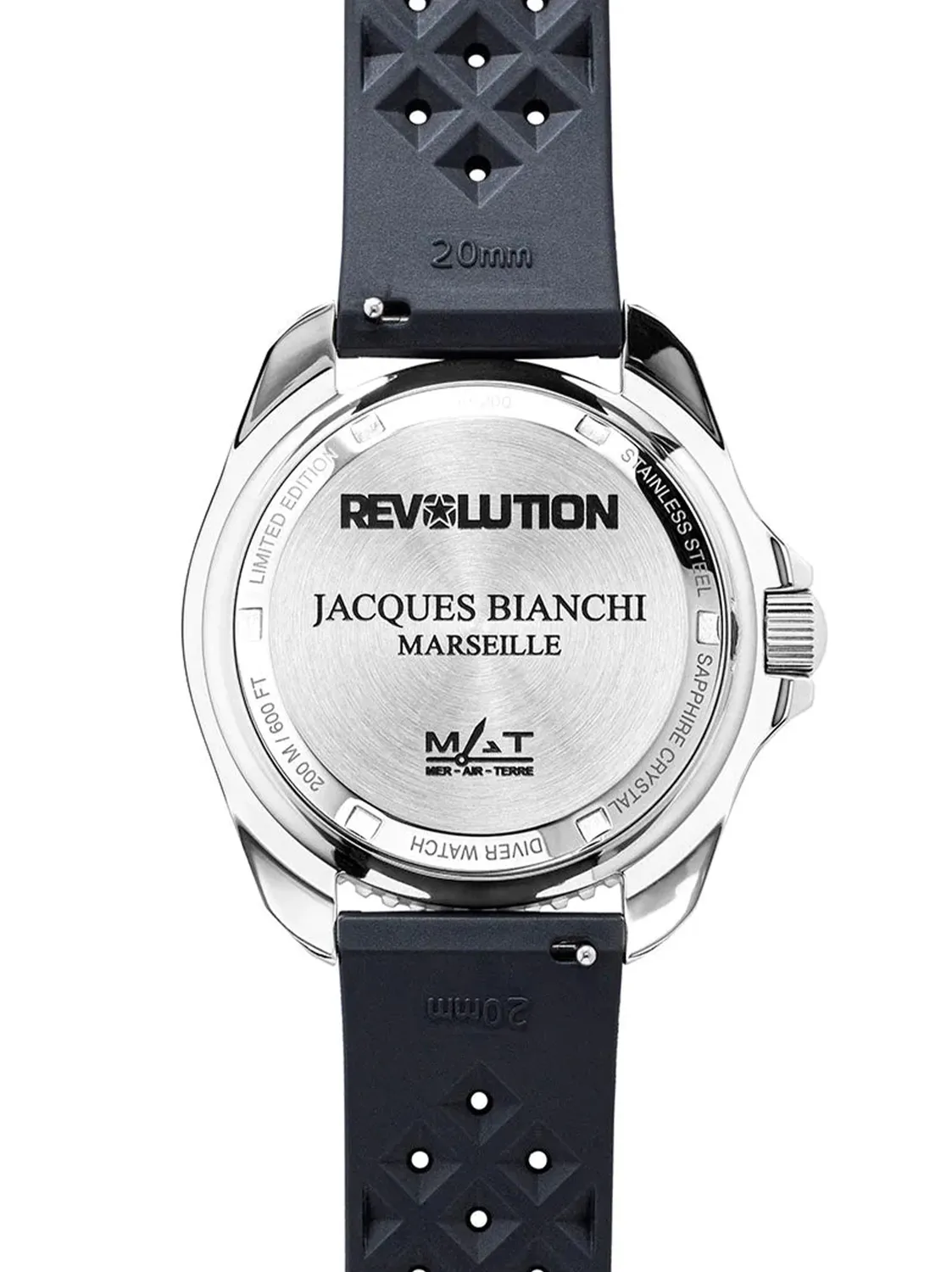 Jacques Bianchi JB200 Méduse orologio sub 42 mm