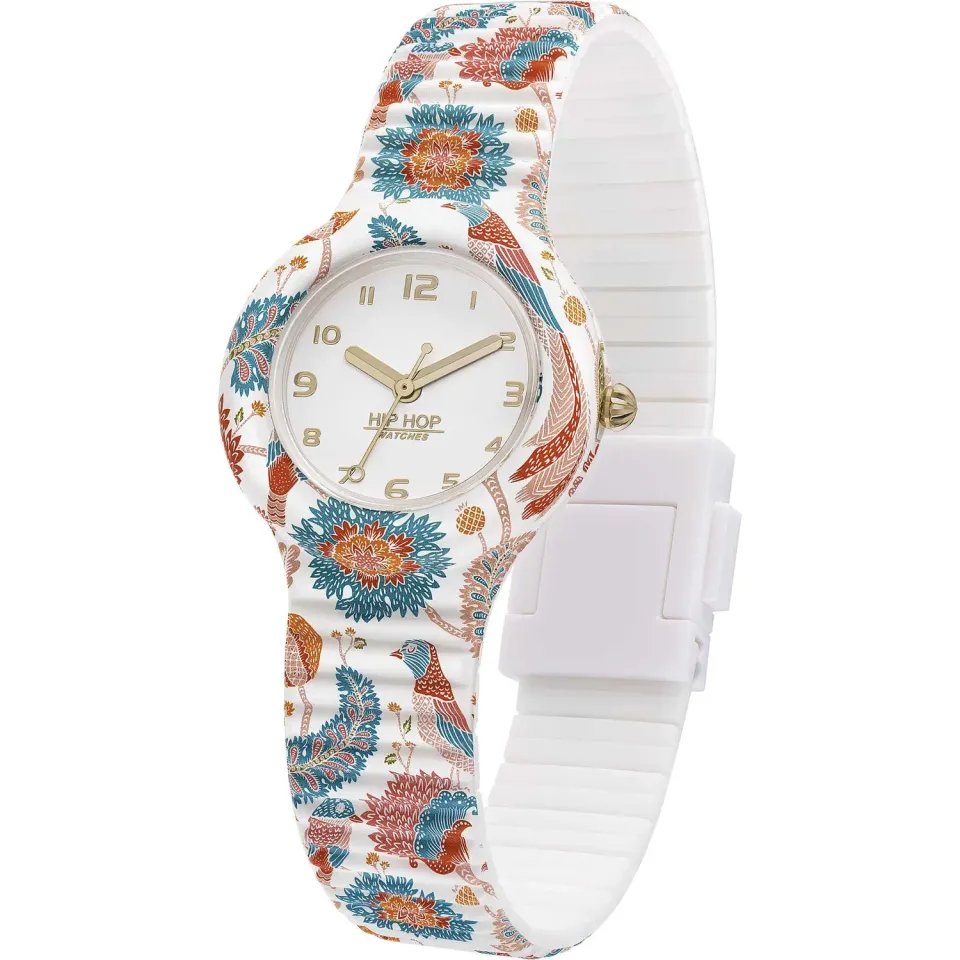 Hip Hop Crochet HWU1086 orologio donna multicolore silicone