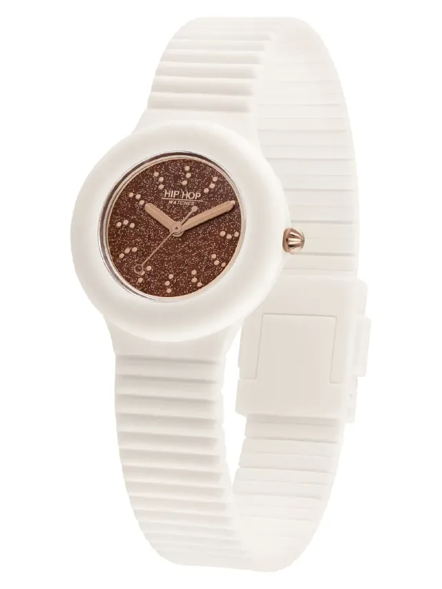 Hip Hop Fly To The Stars orologio donna silicone 32mm
