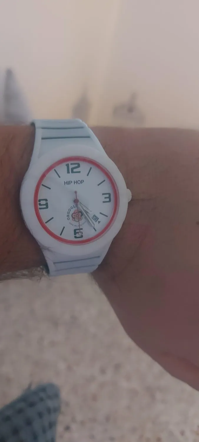 Hip Hop X Man Expo 2015 orologio uomo bianco 42 mm