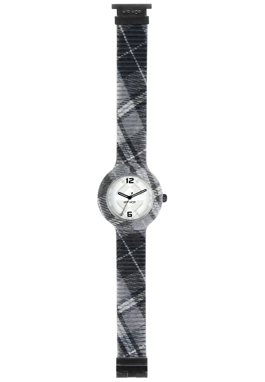 Hip Hop X Man HWU0378 orologio uomo blu tartan quarzo