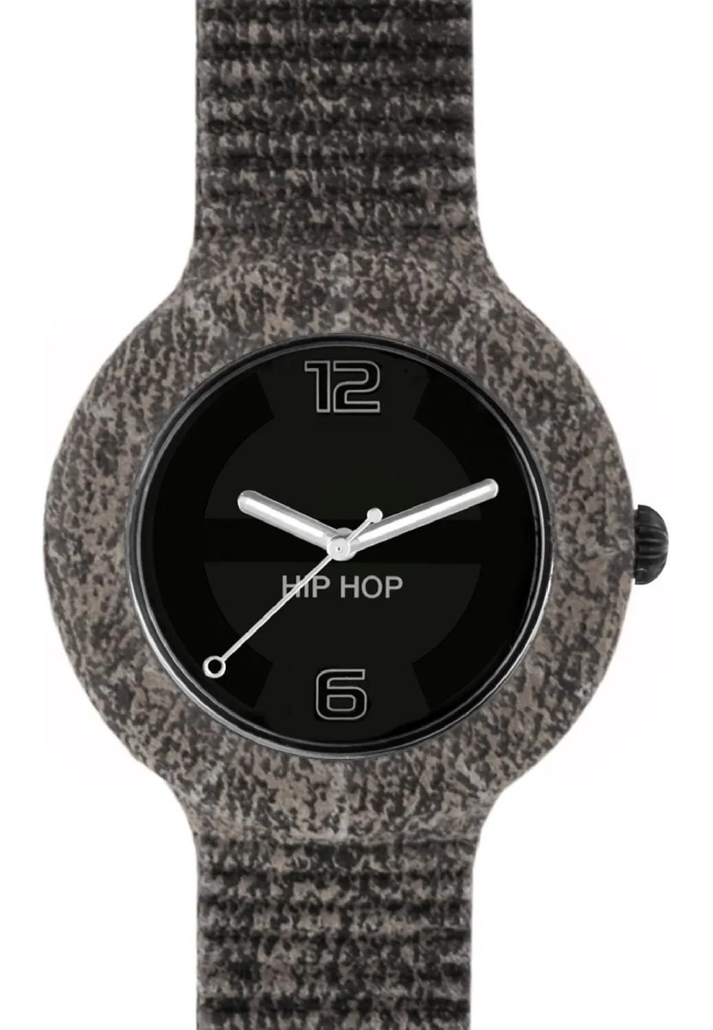 Hip Hop X Man orologio uomo nero silicone tessuto