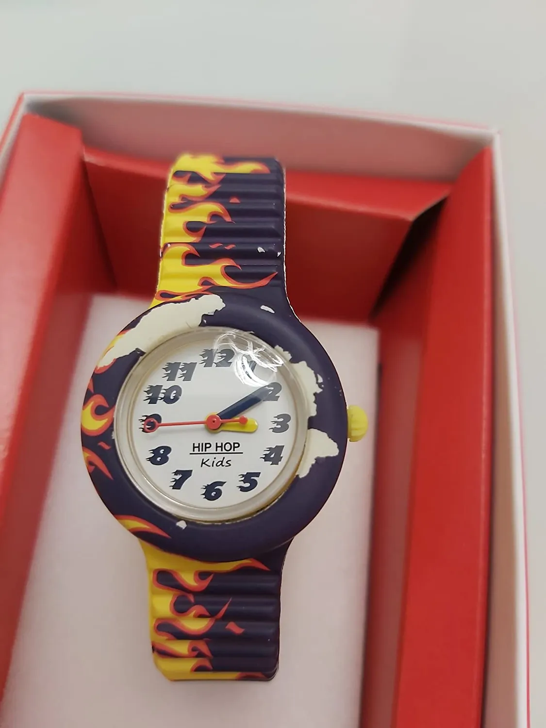 Hip Hop Kids Fun Unicorn orologio bambina bianco silicone