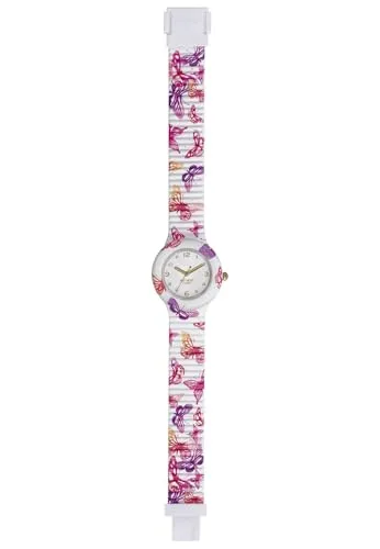 Hip Hop Animals Addicted Butterfly orologio donna bianco