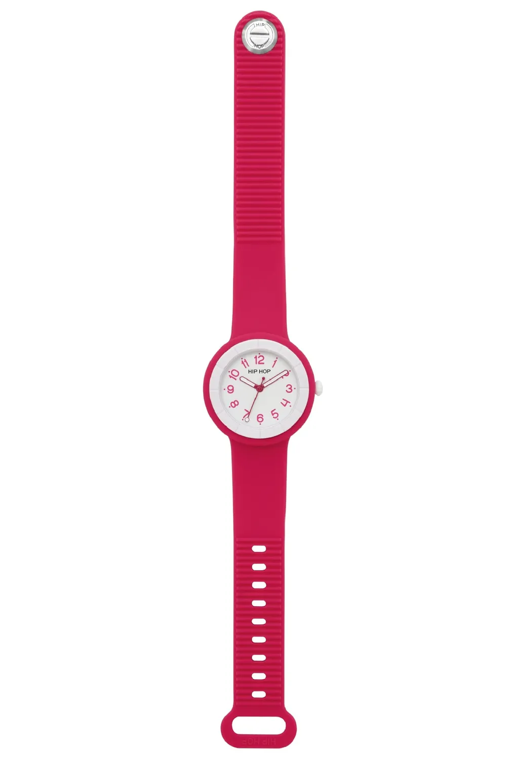 Hip Hop Hero.Dot orologio donna silicone bianco verde 34 mm