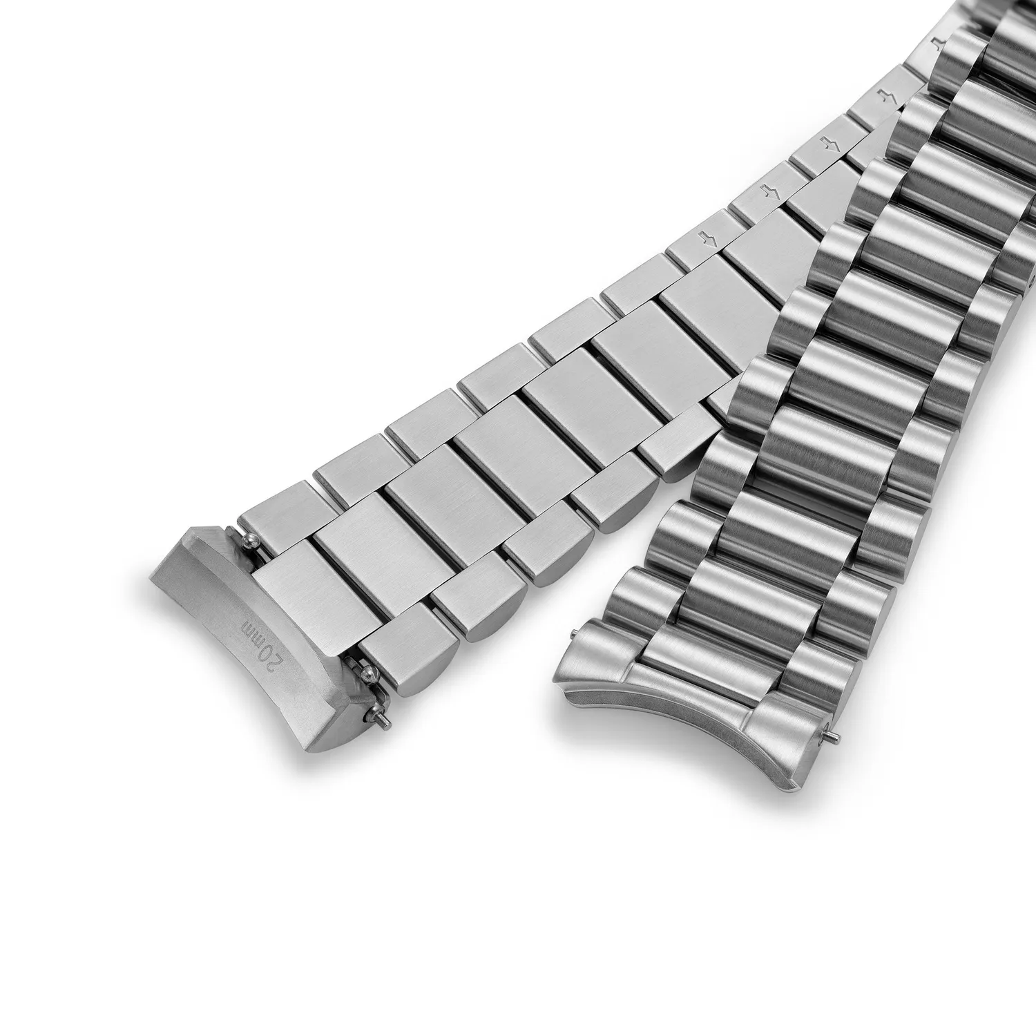 H.G.P. NSA 844 bracciale acciaio 20 mm spazzolato