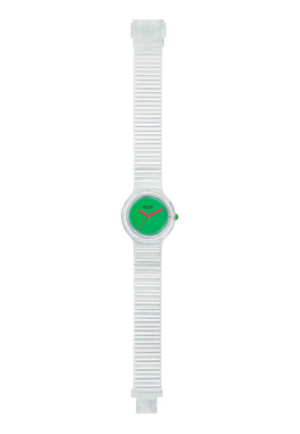 Hip Hop Hero 32 HWU0939 orologio donna silicone blu trasparente