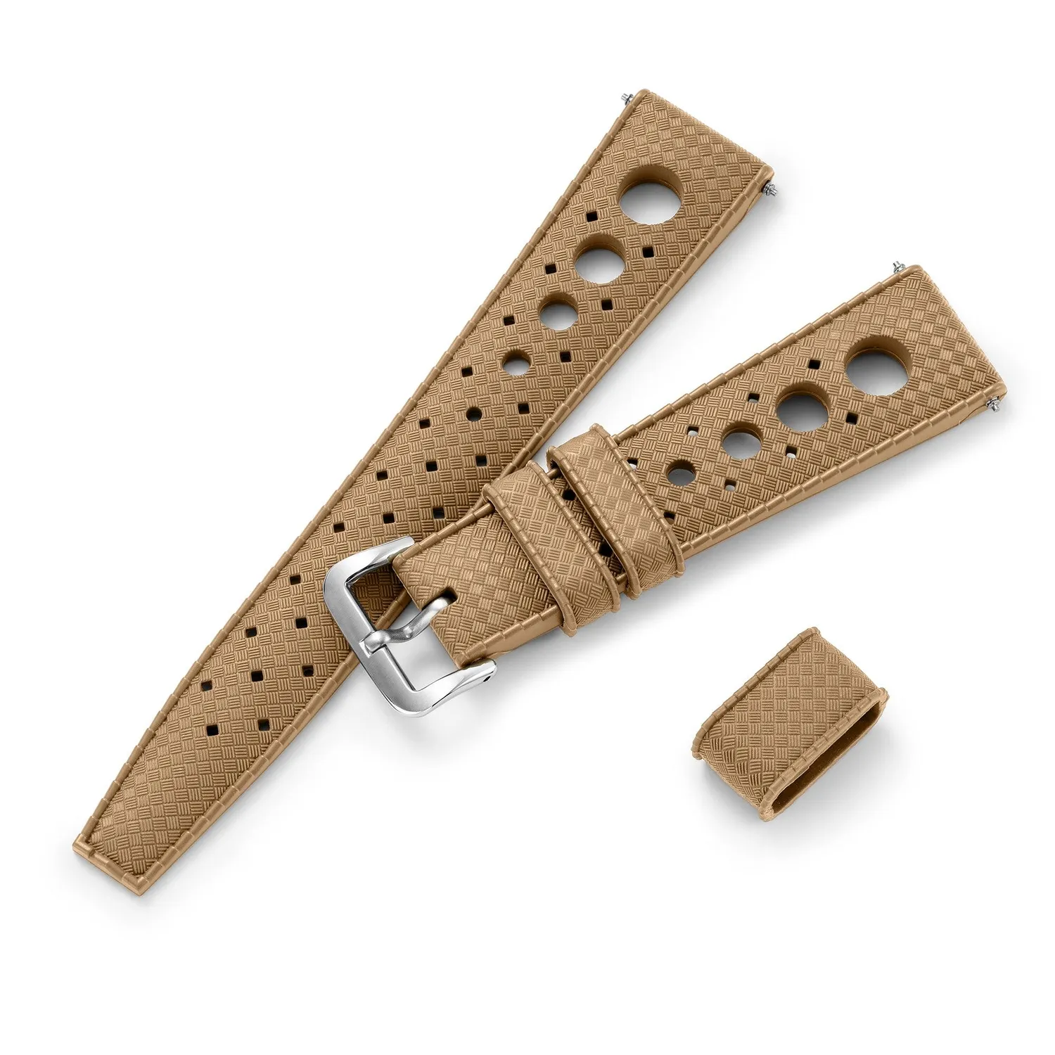 H.G.P. Rally Tropic cinturino gomma desert 20mm acciaio