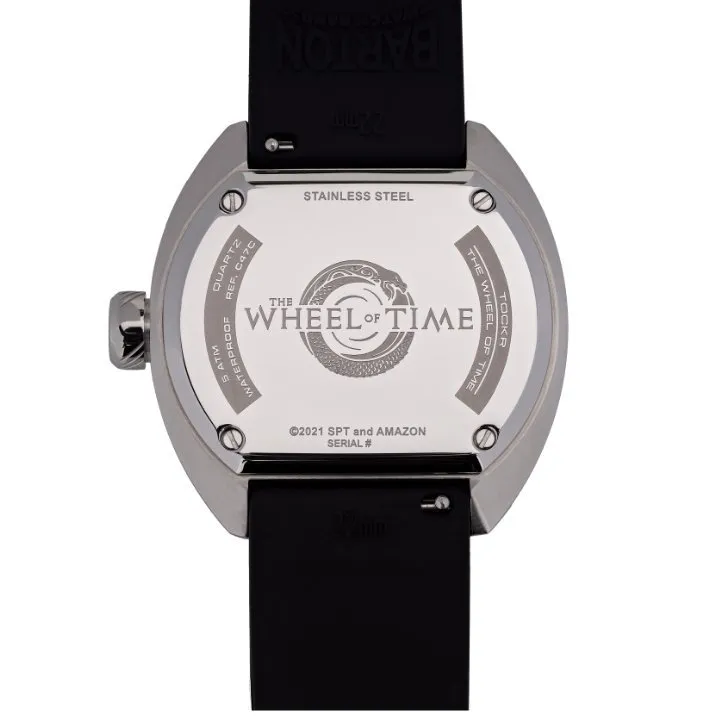 Tockr The Wheel of Time orologio nero quarzo 42mm