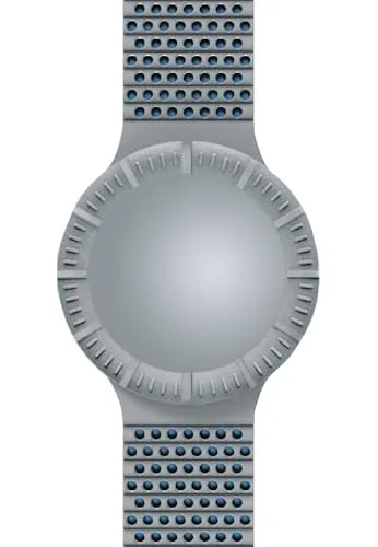 Hip Hop X Man orologio uomo silicone cassa 42mm