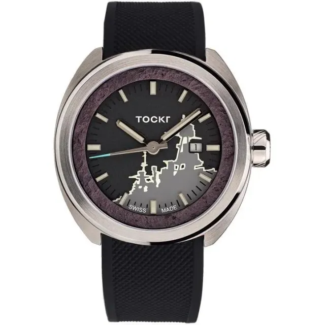 Tockr USS Texas 35BBMSS.03.RS orologio nero 42mm