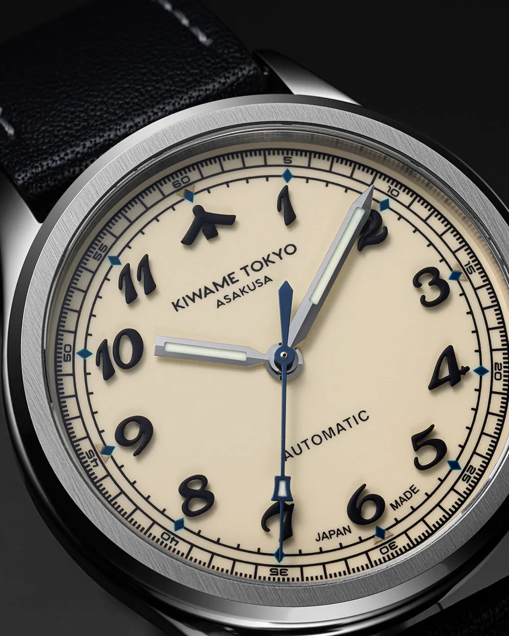 Kiwame Tokyo Mune Usuki orologio da polso avorio
