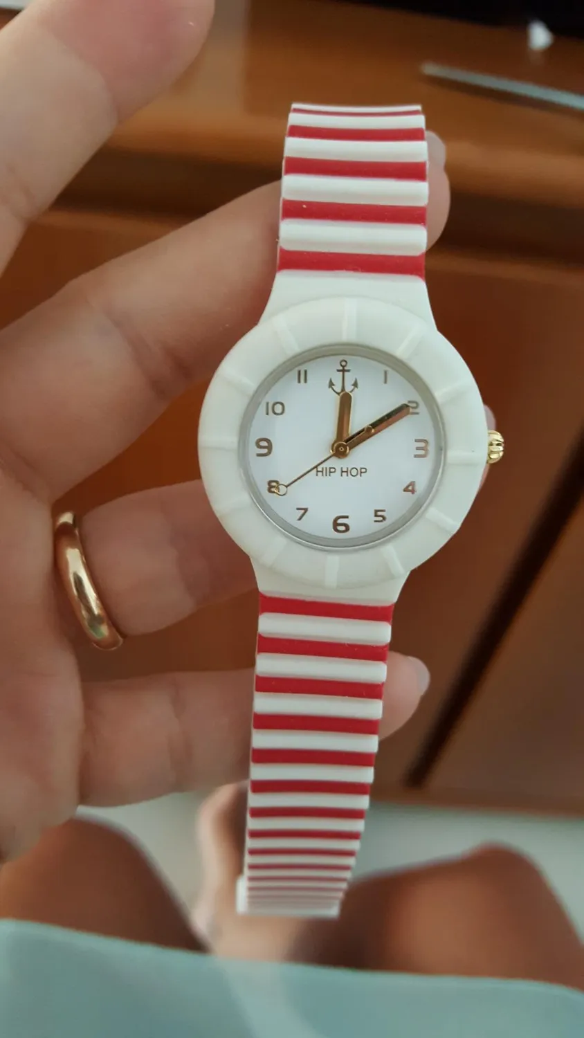 Hip Hop Hero 32 HWU0793 orologio donna silicone bianco