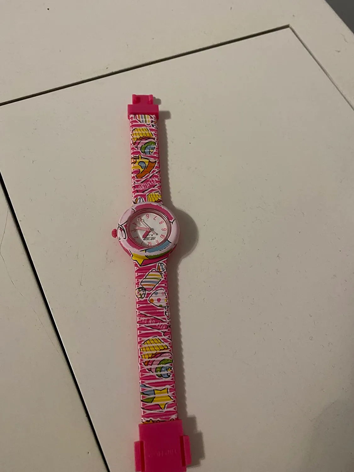 Hip Hop Kids Fun orologio bambina candy silicone rosa
