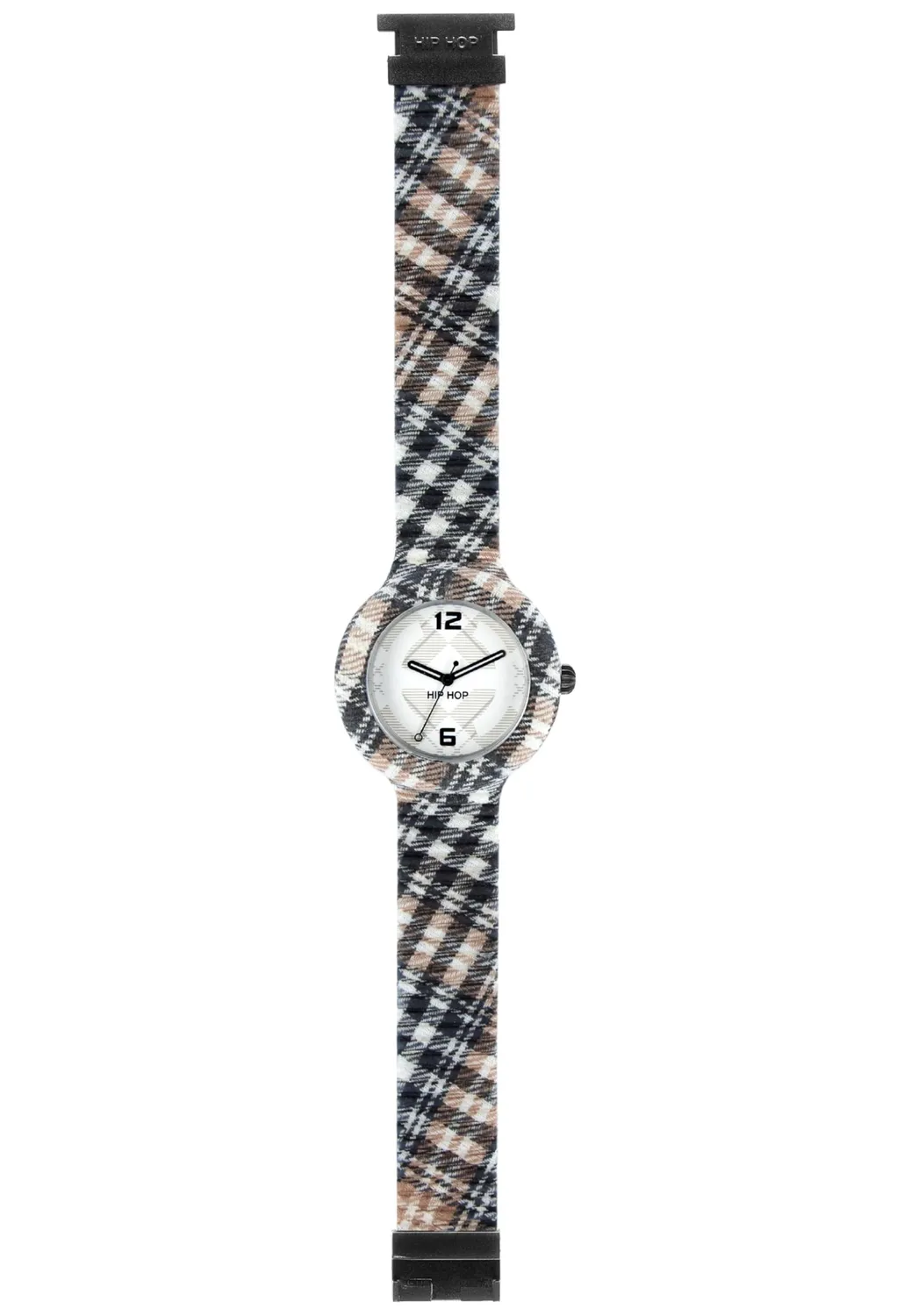Hip Hop X Man HWU0378 orologio uomo blu tartan quarzo