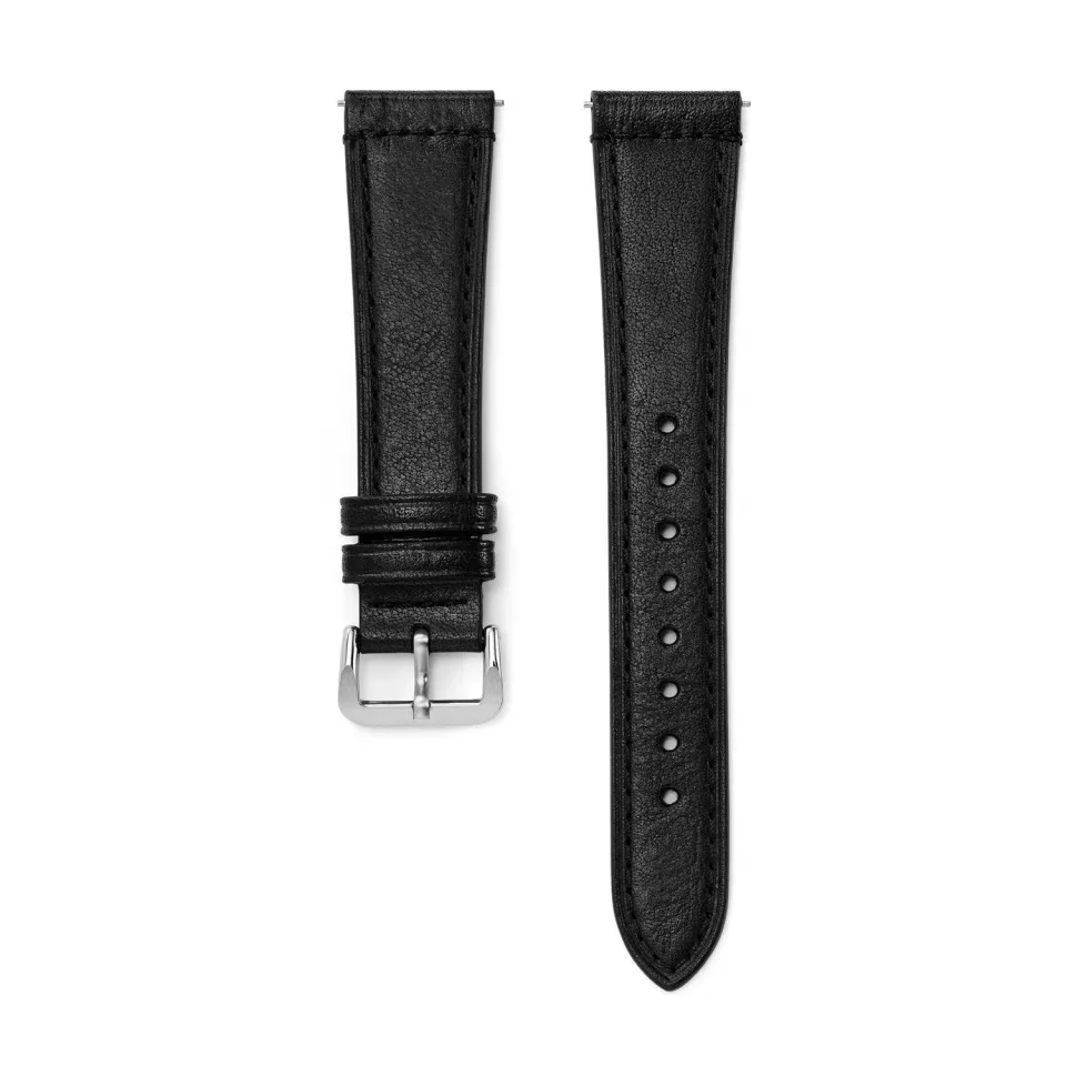 H.G.P. NSA cinturino orologio pelle nera 20 mm