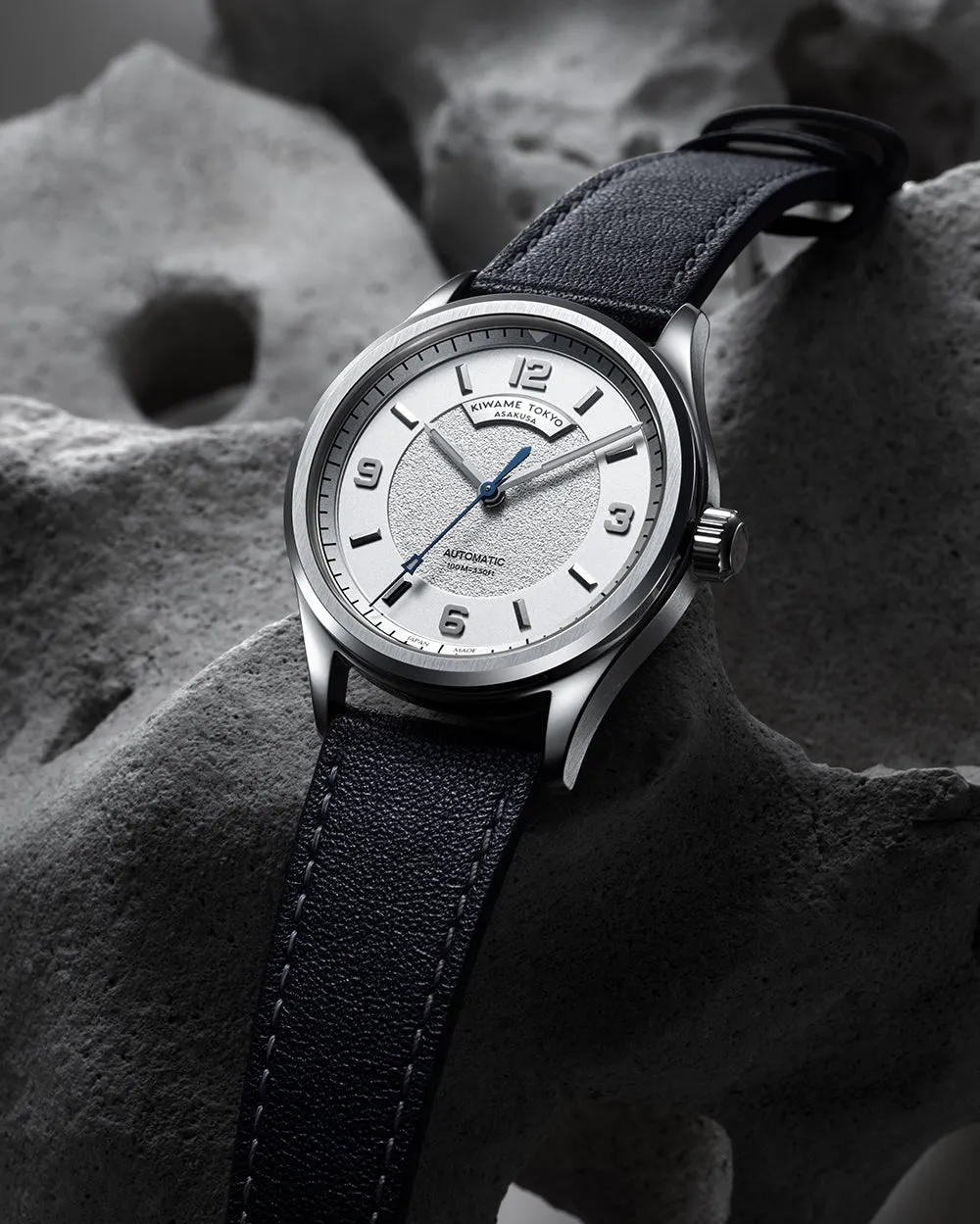 Kiwame Tokyo Iwao Ginkai orologio da polso grigio