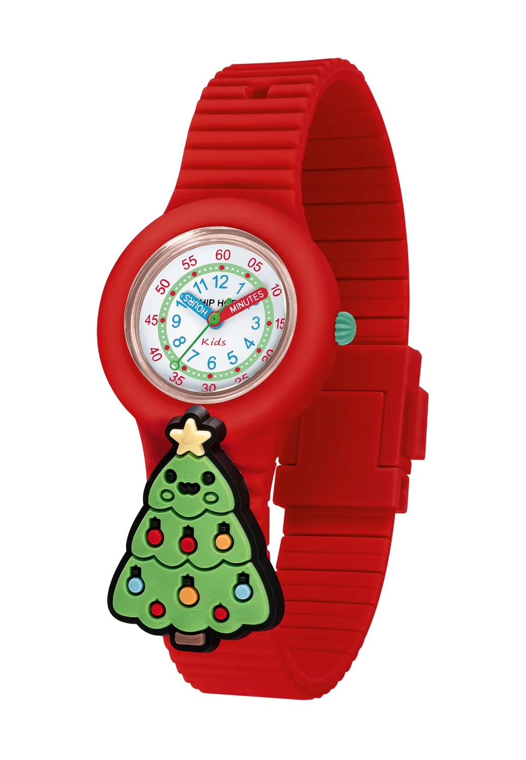 Hip Hop PinTastic! orologio bambini fucsia 32 mm pin