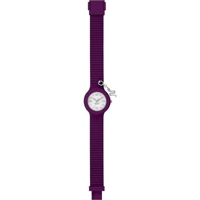 Hip Hop Piecing orologio donna bianco silicone