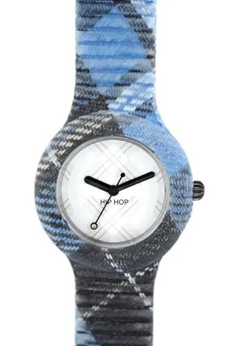 Hip Hop Hero 32 HWU0379 orologio donna tessuto azzurro