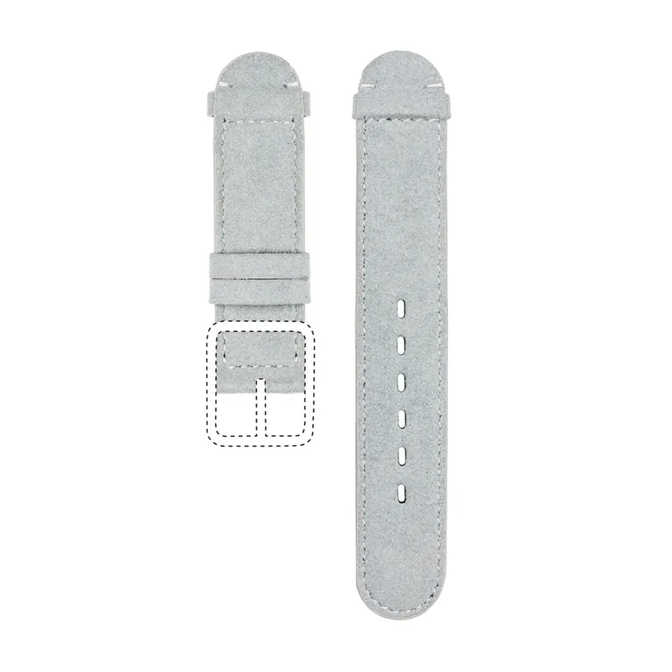 Ressence TYPE 3 cinturino sintetico grigio chiaro