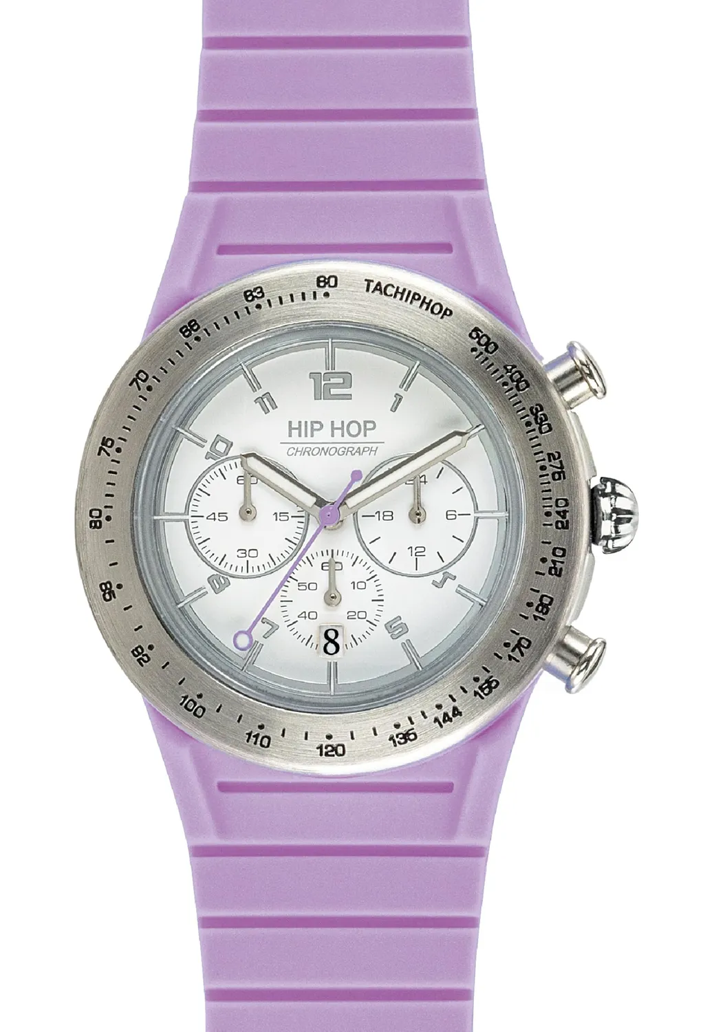 Hip Hop Master HWU0770 orologio unisex lilla crono 39 mm