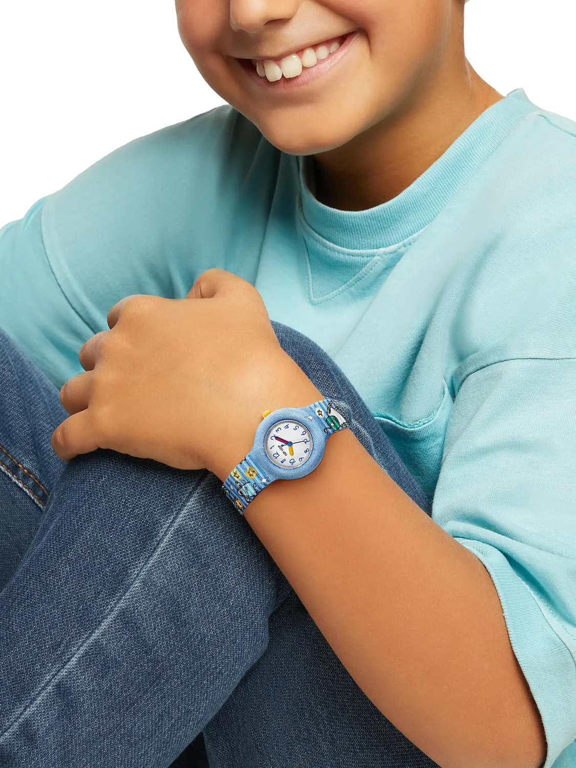 Hip Hop Kids Fun Aliens orologio bambino 28mm silicone