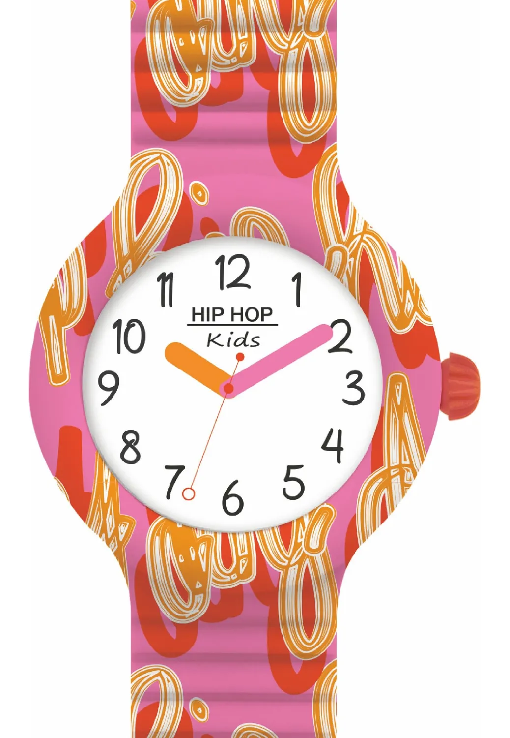 Hip Hop Kids Fun orologio bambina silicone tessuto 28 mm