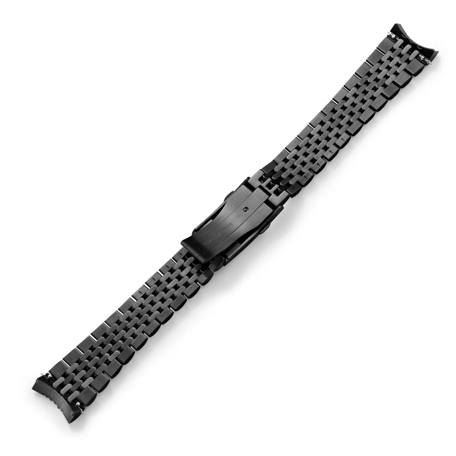 H.G.P. NSA 844 bracciale acciaio 20 mm PVD nero