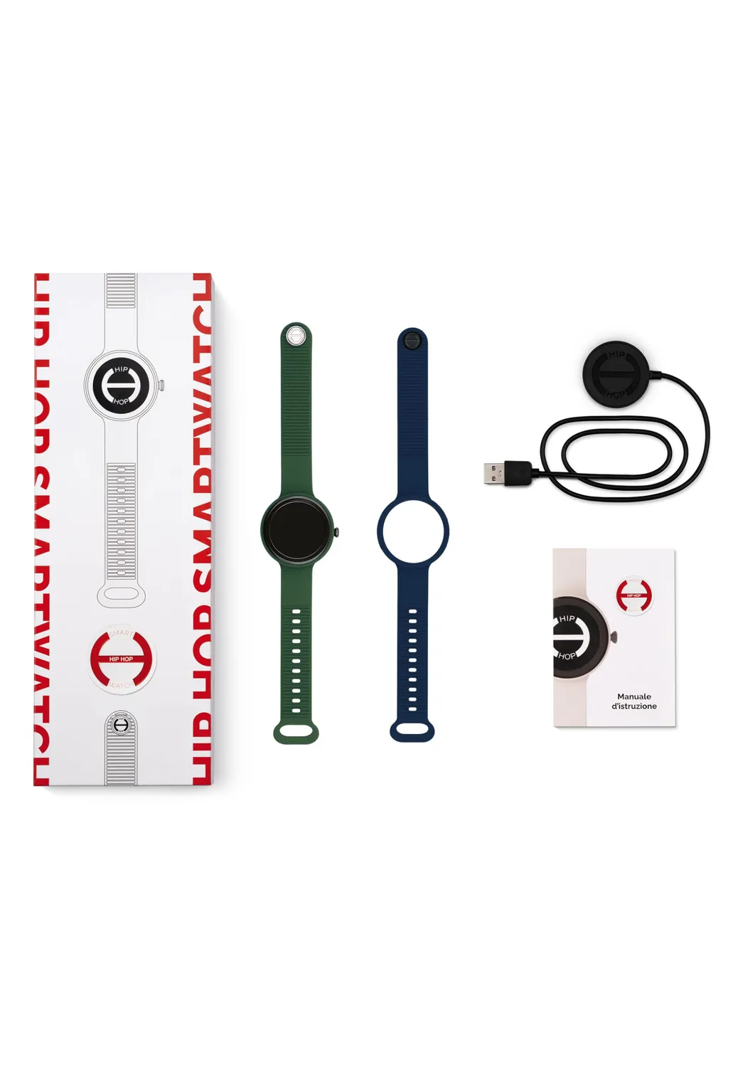 Hip Hop Hero.NEXT smartwatch uomo silicone display 1,09" bluetooth