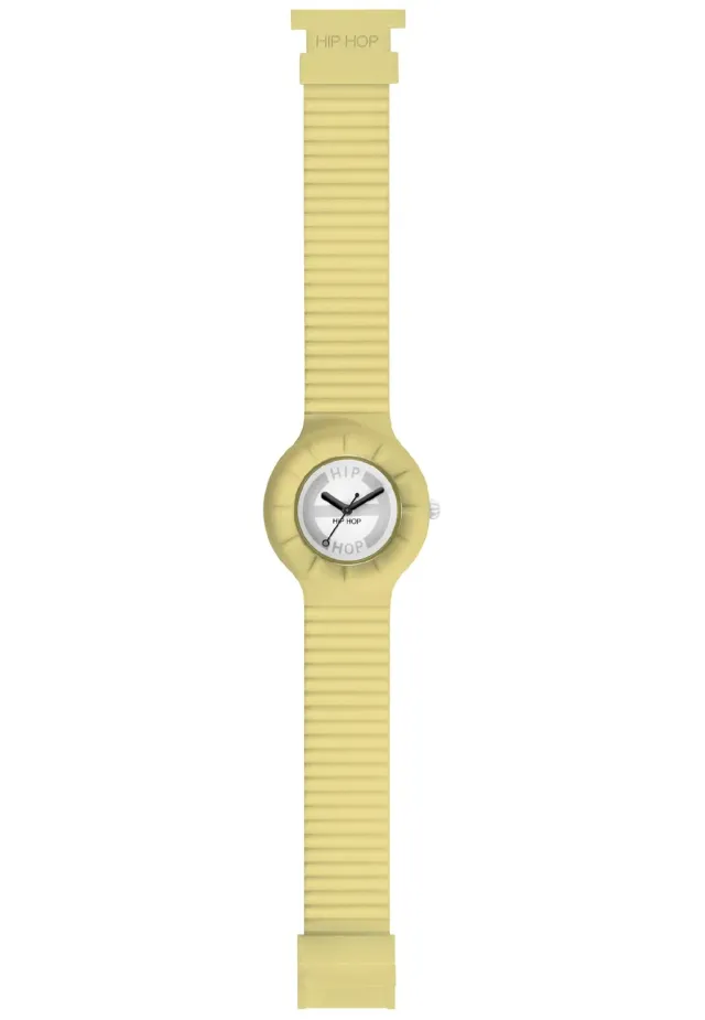 Hip Hop Hero 32 HWU0232 orologio donna silicone crema logo