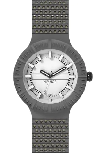 Hip Hop X Man orologio uomo silicone 42 mm ipoallergenico