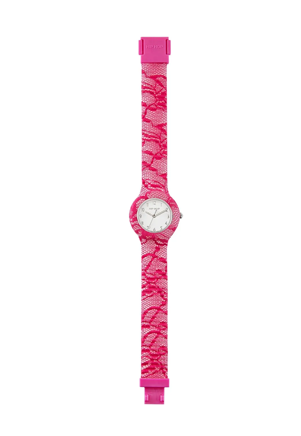 Hip Hop Lace orologio donna blu bianco pizzo 32 mm