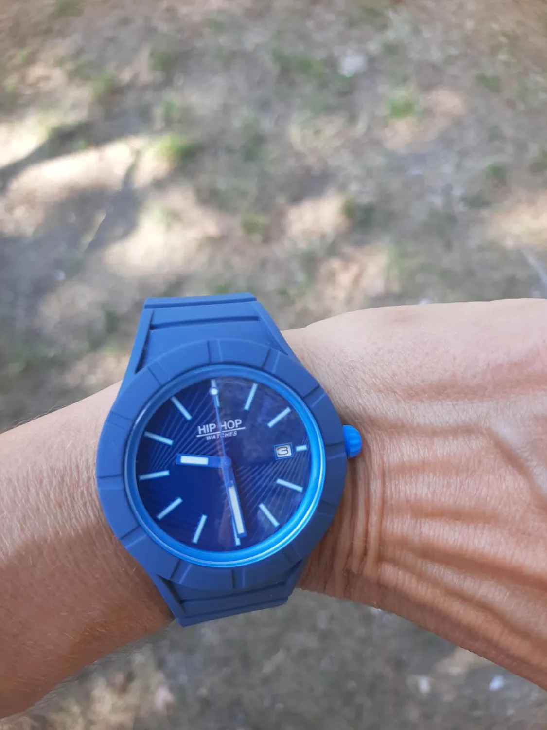 Hip Hop X-Man HWU1076 orologio uomo silicone nero