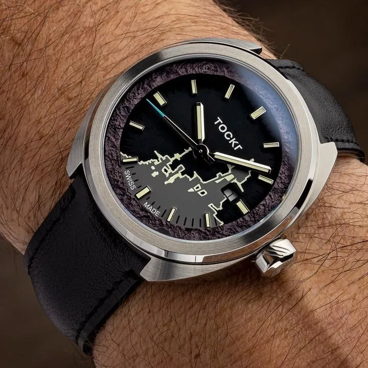 Tockr USS Texas 35BBMSS.03.RS orologio nero 42mm