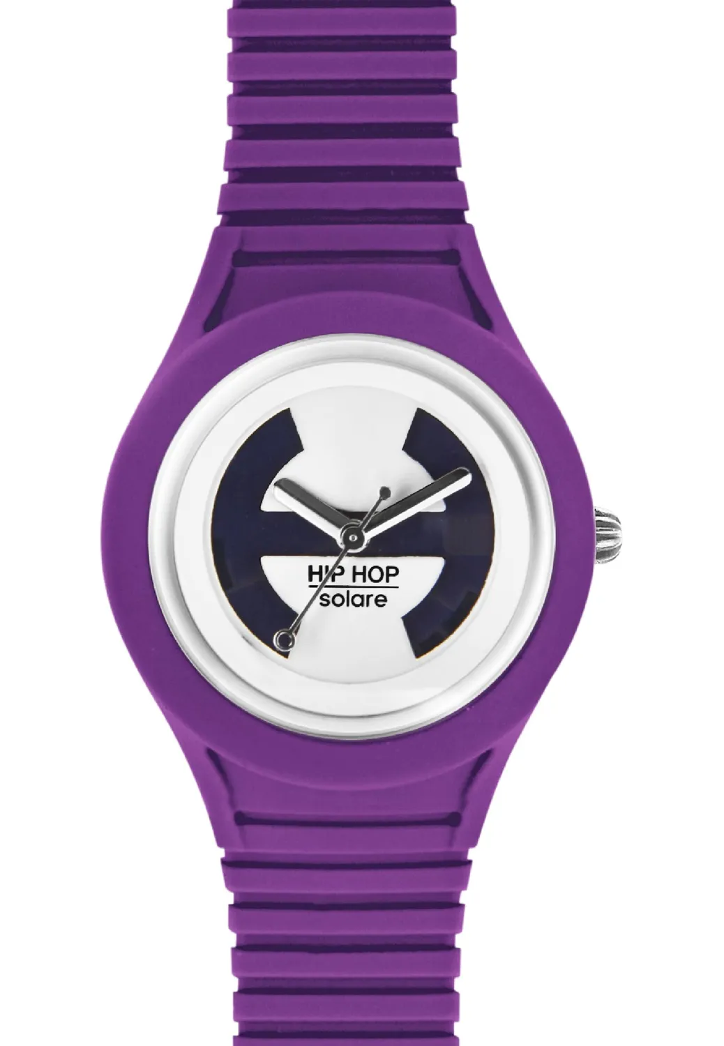 Hip Hop Solare Lady Violet orologio donna viola 34 mm