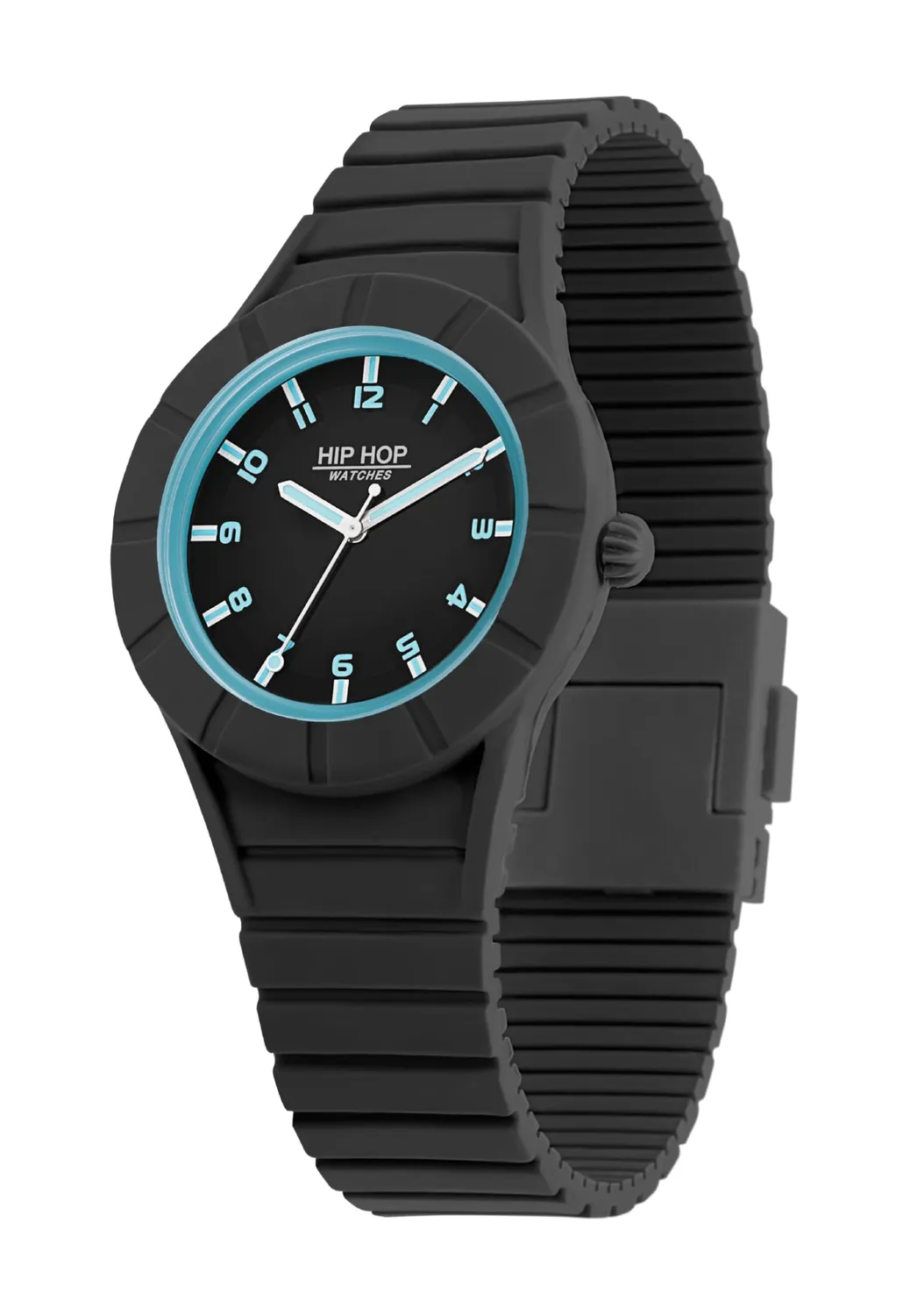 Hip Hop X Man orologio uomo 42 mm silicone ipoallergenico