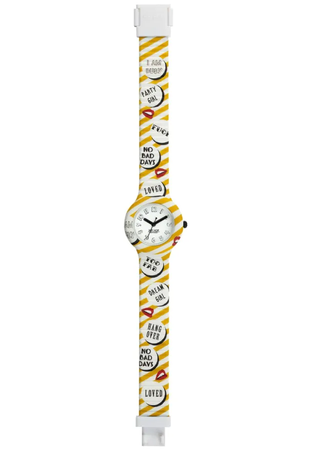 Hip Hop Hero 32 HBU0895 orologio donna silicone giallo
